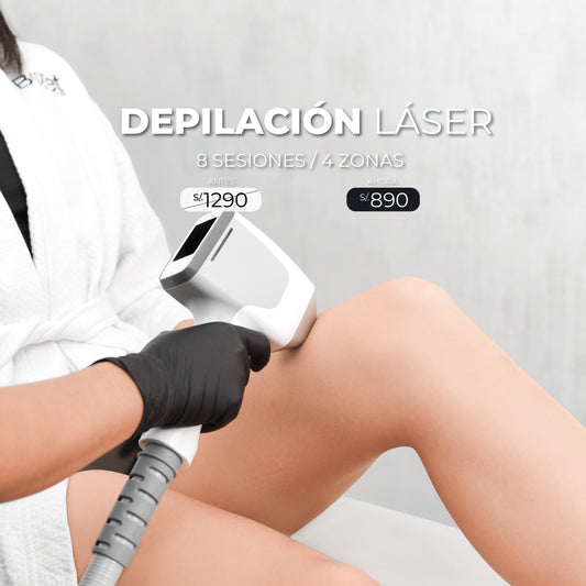 Depilación 4 zonas
