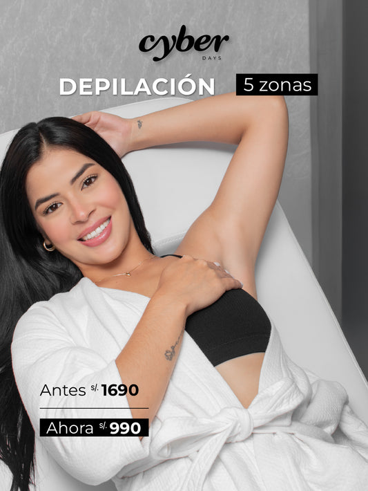 Depilación 5 Zonas
